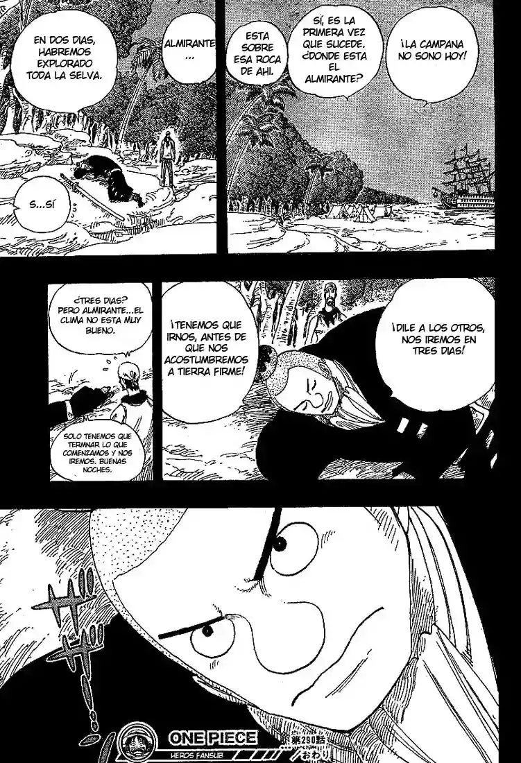 One Piece Capítulo 290 - Página 18 en español
