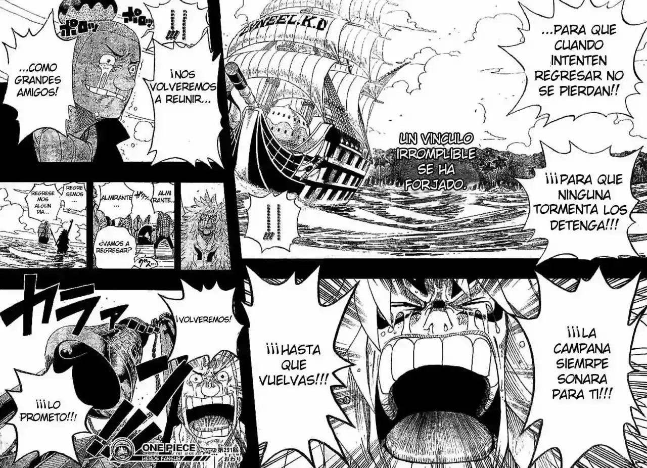 One Piece Capítulo 291 - Página 18 en español