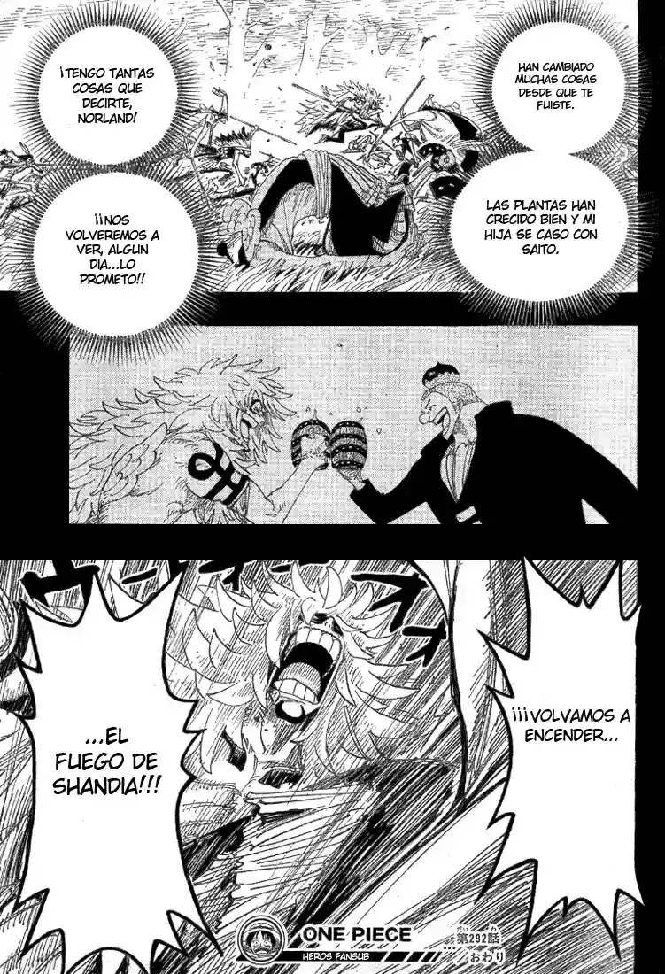 One Piece Capítulo 292 - Página 18 en español