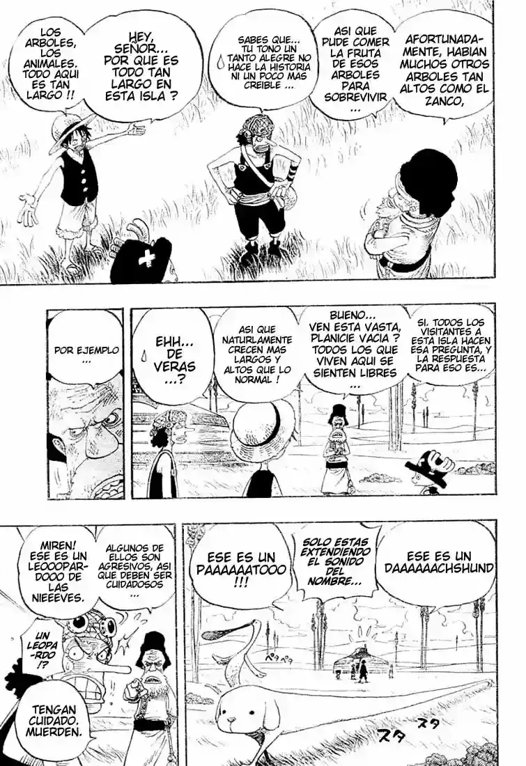 One Piece Capítulo 305 - Página 5 en español