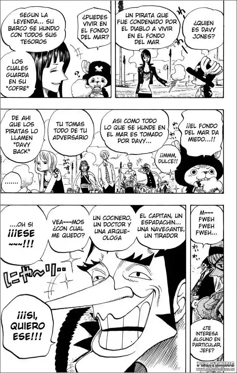 One Piece Capítulo 306 - Página 22 en español