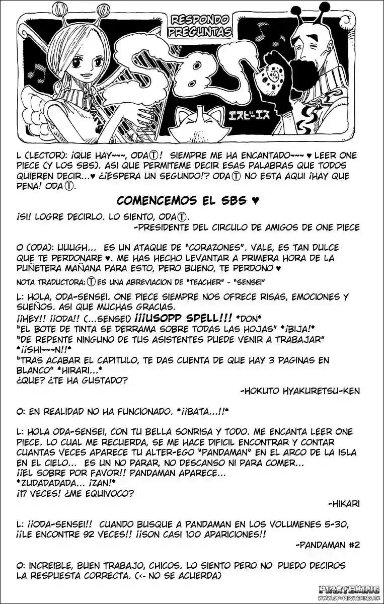 One Piece Capítulo 306 - Página 27 en español