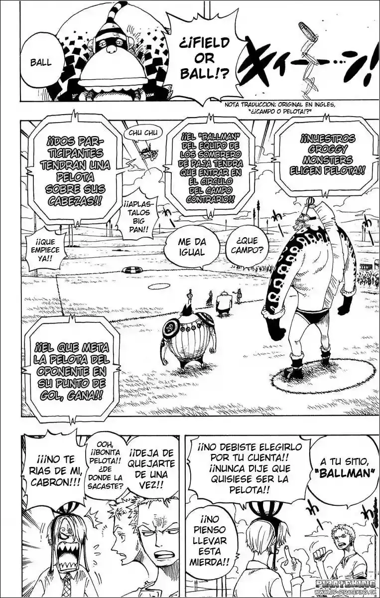 One Piece Capítulo 310 - Página 5 en español