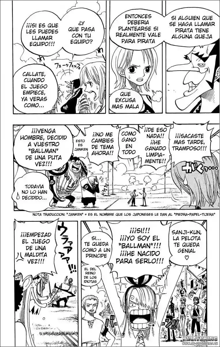 One Piece Capítulo 310 - Página 7 en español