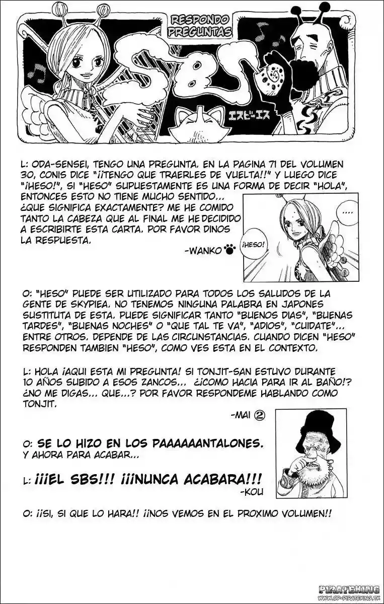 One Piece Capítulo 315 - Página 20 en español