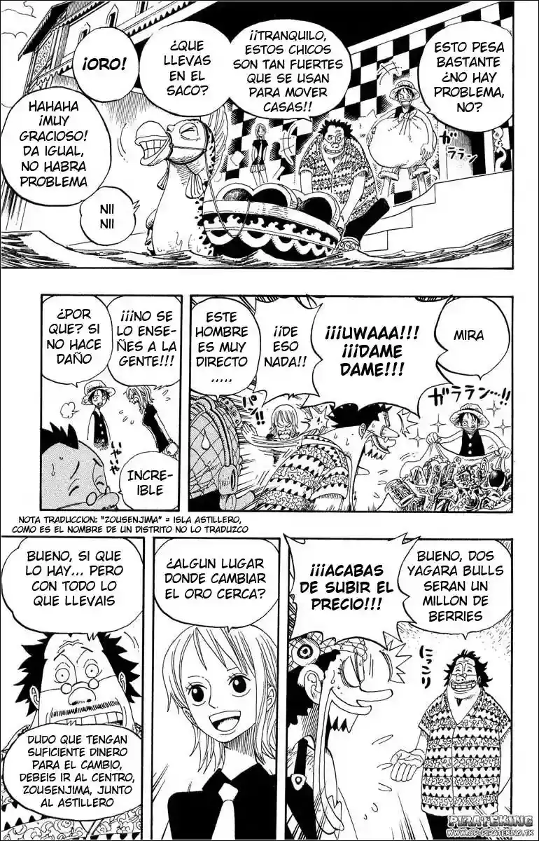 One Piece Capítulo 324 - Página 7 en español