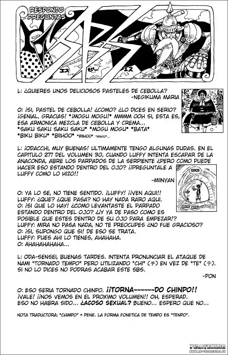 One Piece Capítulo 325 - Página 20 en español