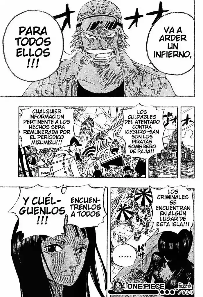 One Piece Capítulo 337 - Página 19 en español