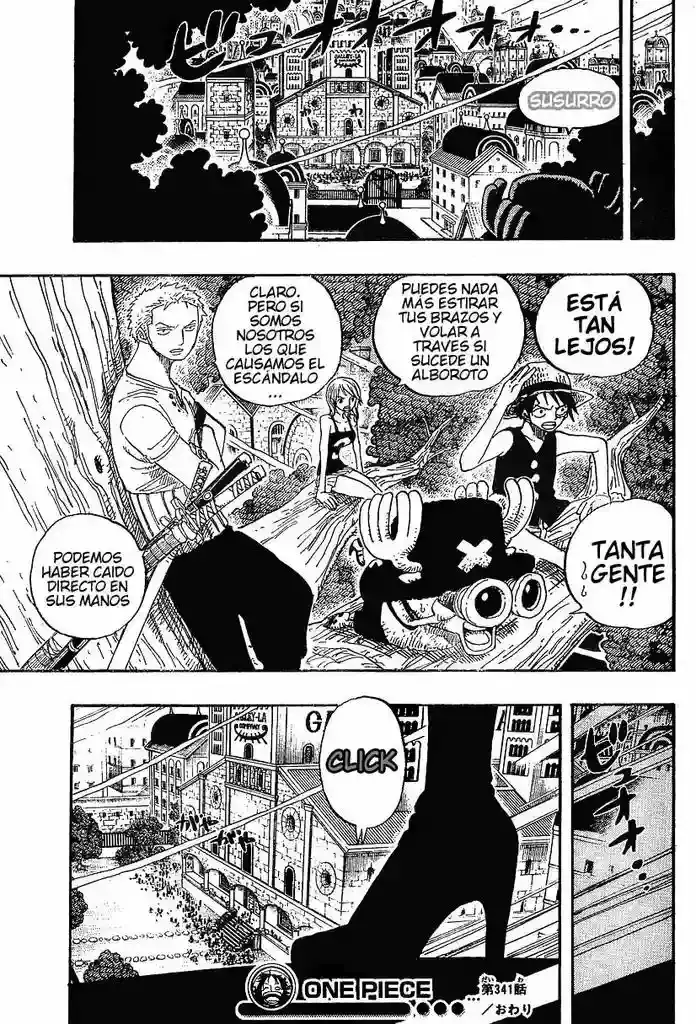 One Piece Capítulo 341 - Página 19 en español