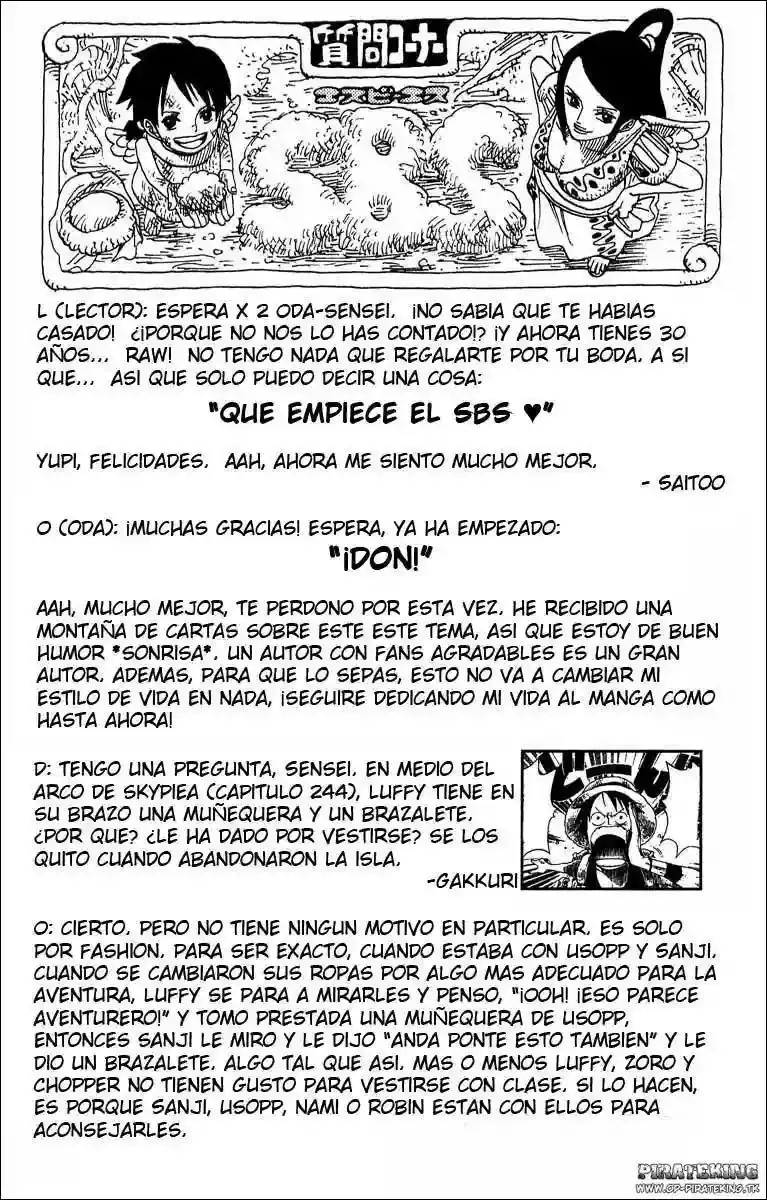 One Piece Capítulo 347 - Página 29 en español