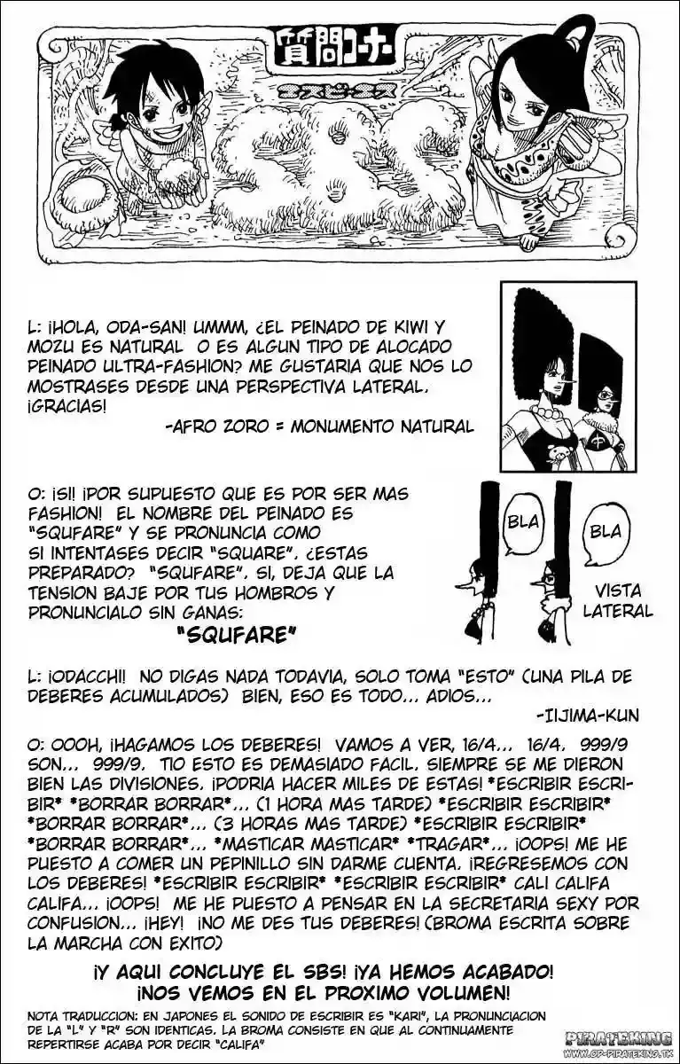 One Piece Capítulo 355 - Página 19 en español
