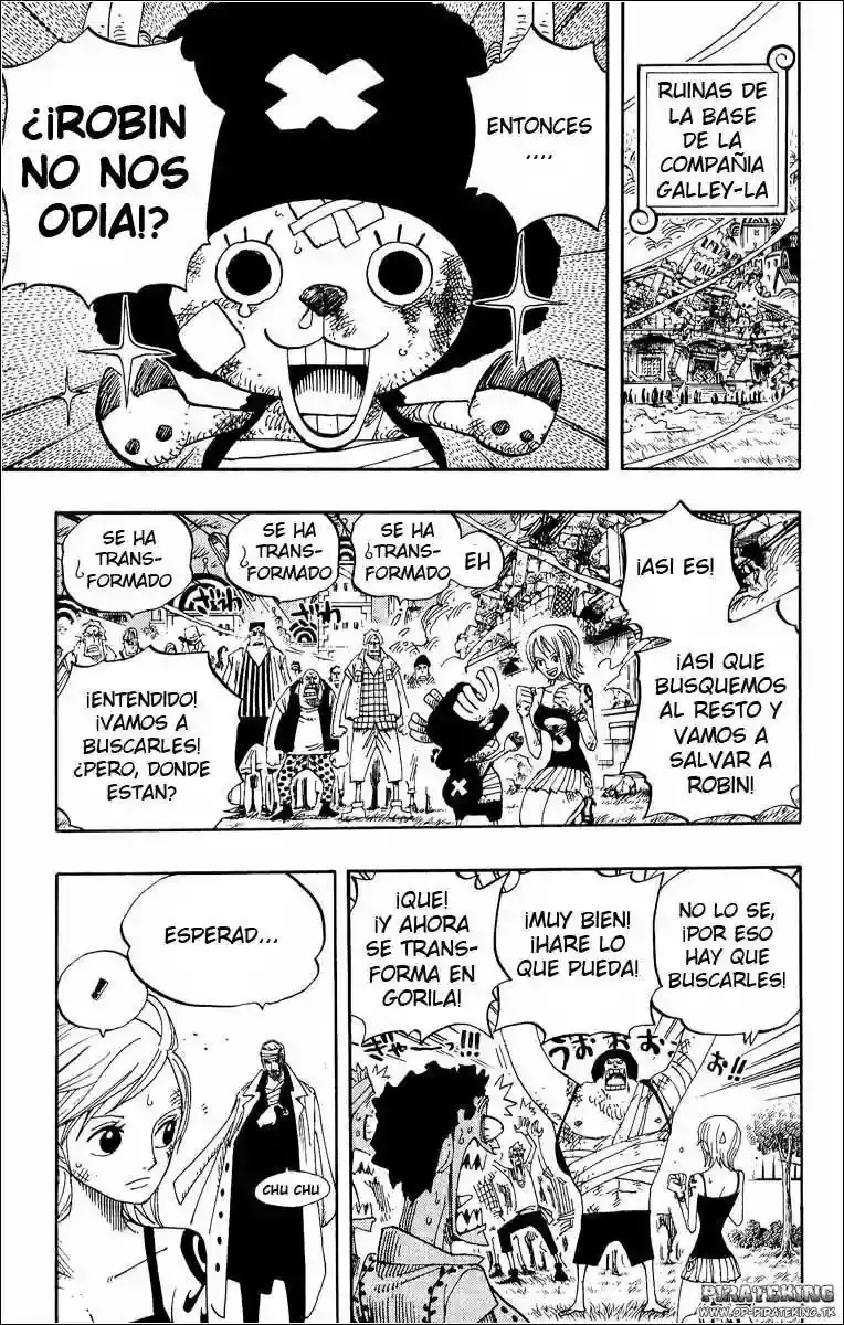One Piece Capítulo 360 - Página 7 en español