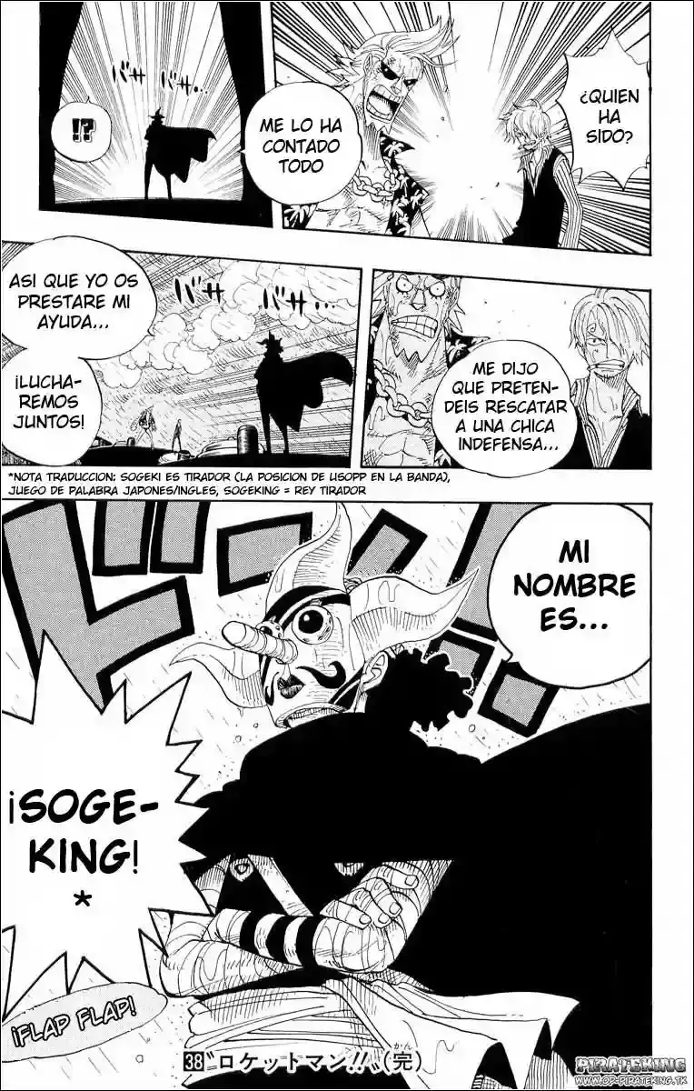 One Piece Capítulo 367 - Página 18 en español