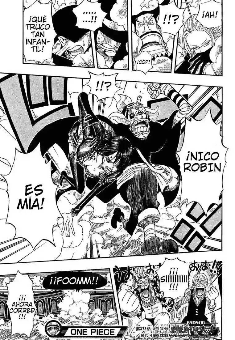 One Piece Capítulo 373 - Página 17 en español