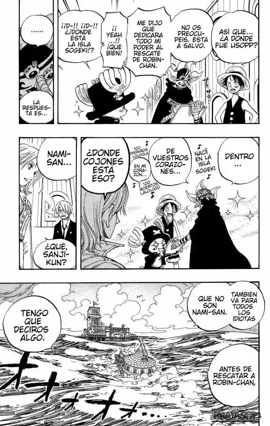 One Piece Capítulo 376 - Página 3 en español