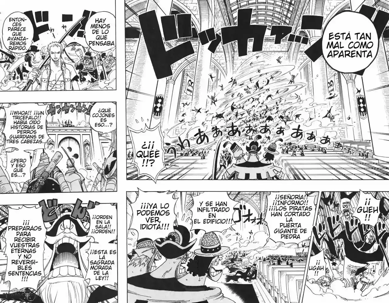 One Piece Capítulo 387 - Página 4 en español