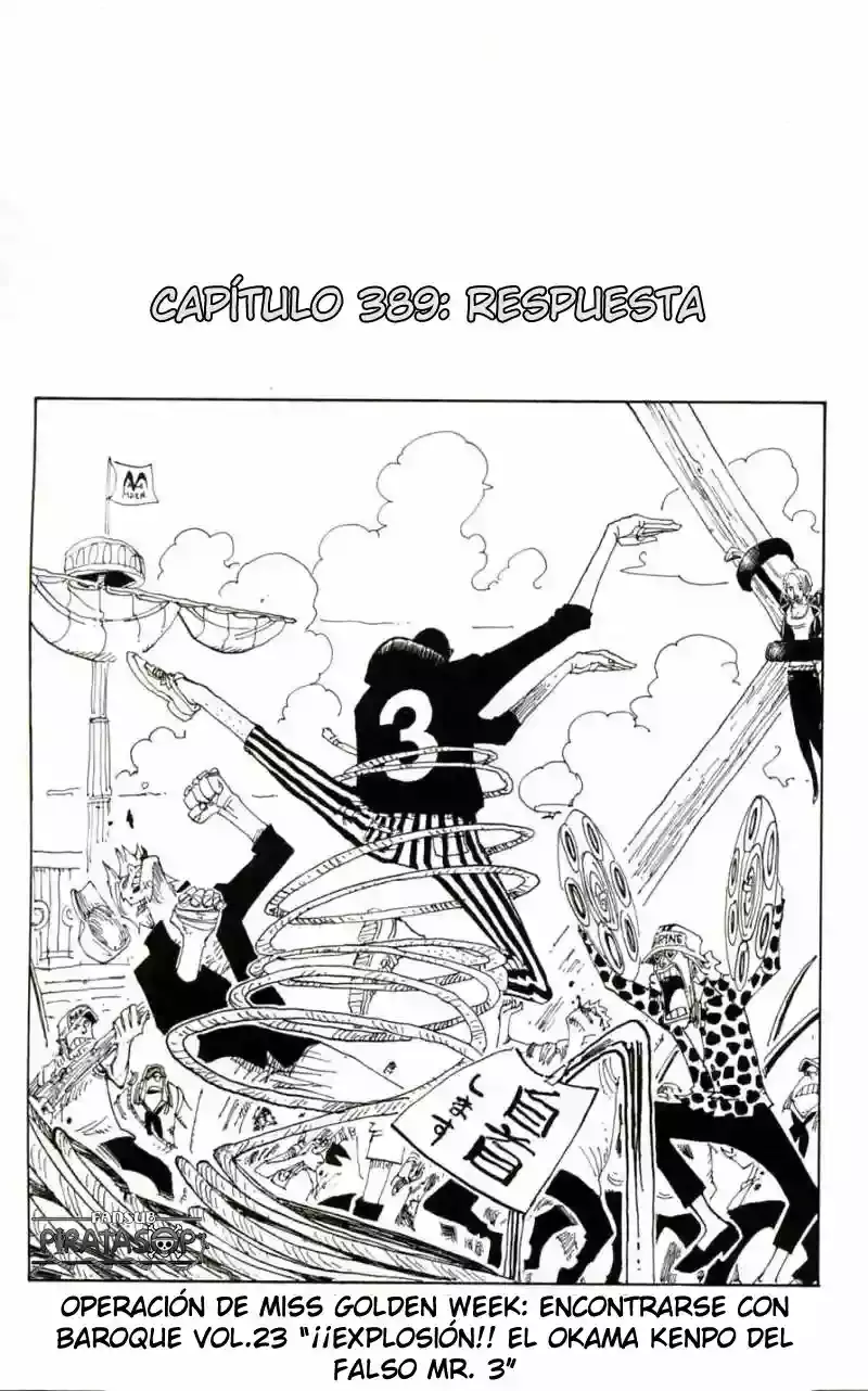 One Piece Capítulo 389 - Página 6 en español
