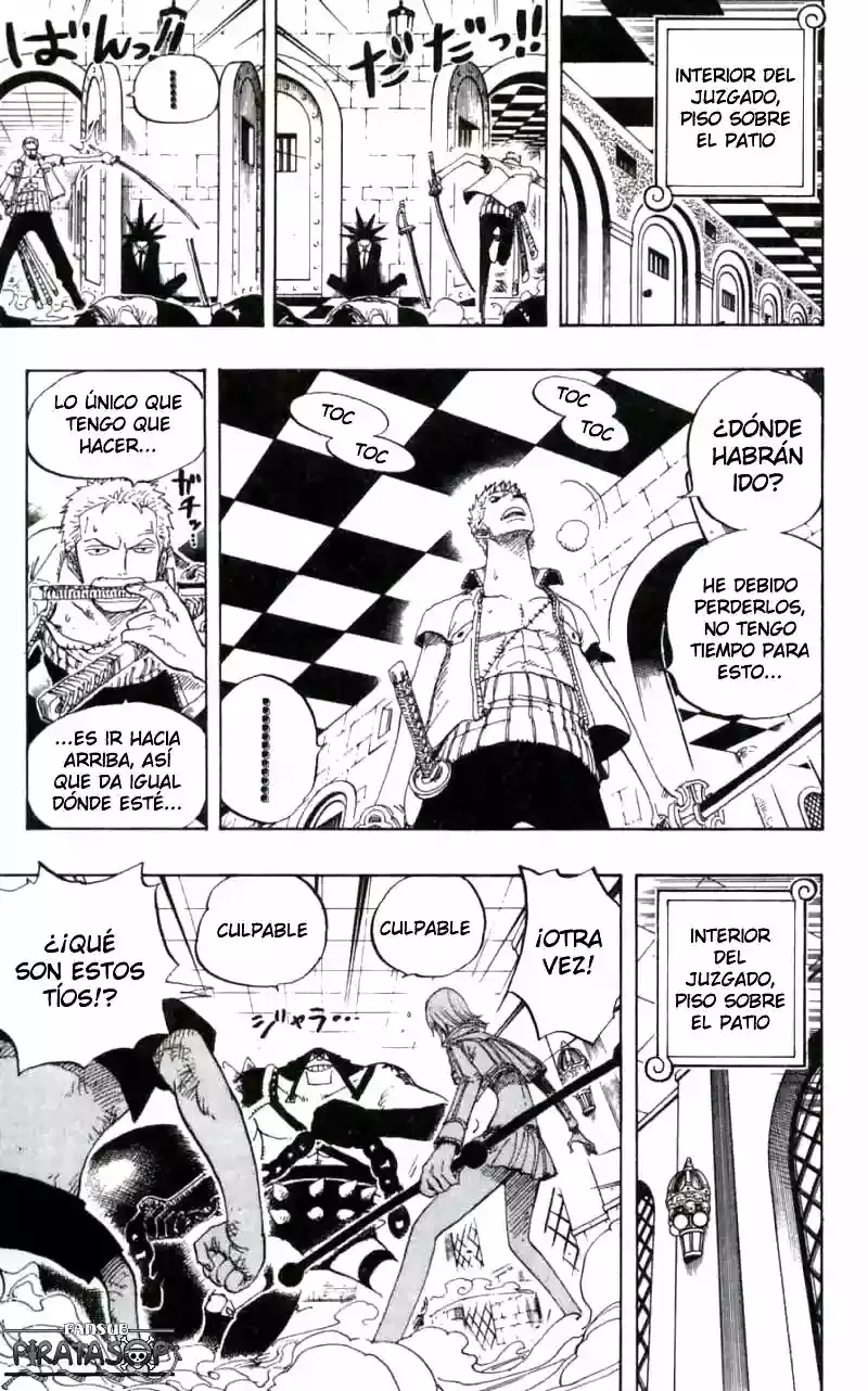 One Piece Capítulo 390 - Página 7 en español