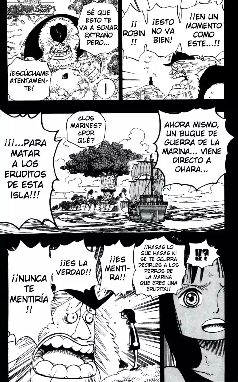 One Piece Capítulo 393 - Página 7 en español