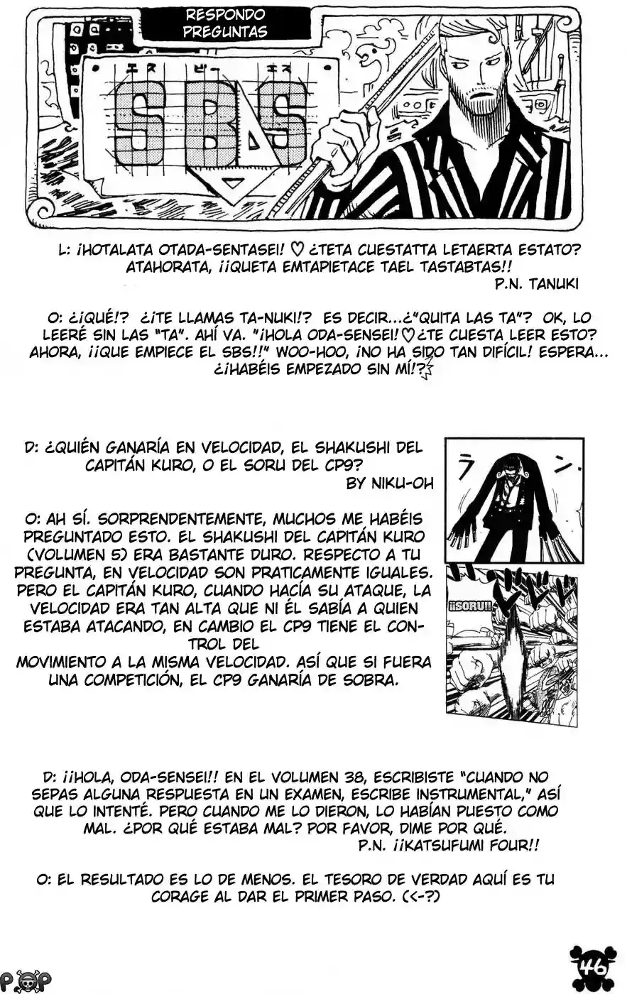 One Piece Capítulo 401 - Página 18 en español