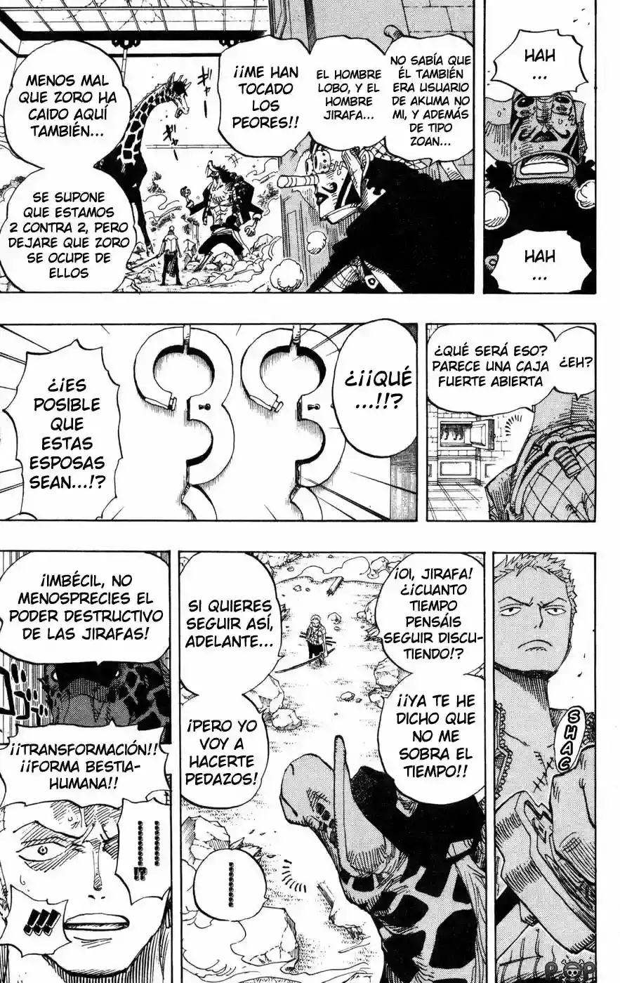 One Piece Capítulo 402 - Página 3 en español