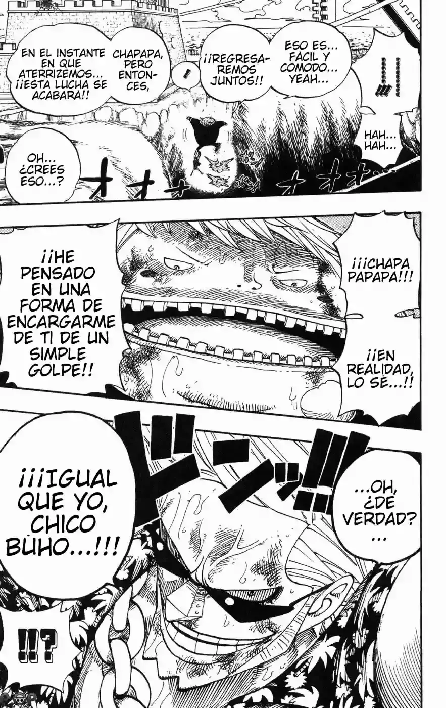 One Piece Capítulo 405 - Página 19 en español