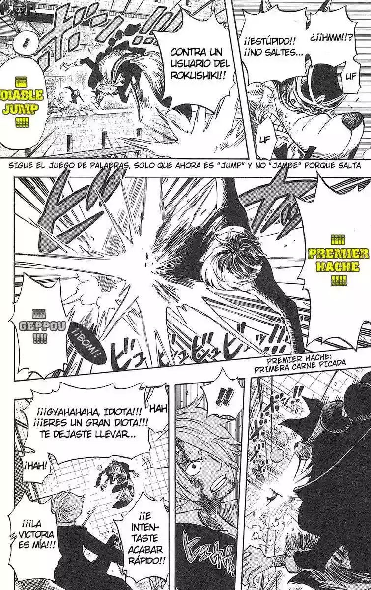 One Piece Capítulo 415 - Página 16 en español