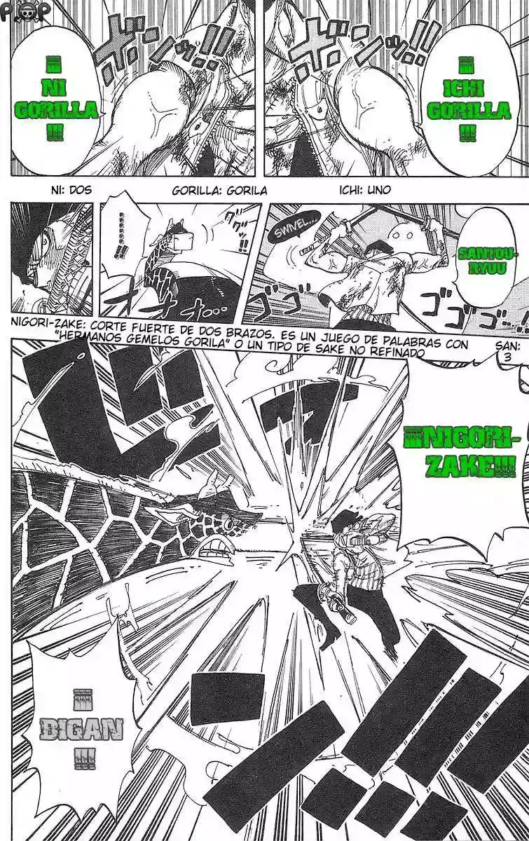 One Piece Capítulo 416 - Página 18 en español