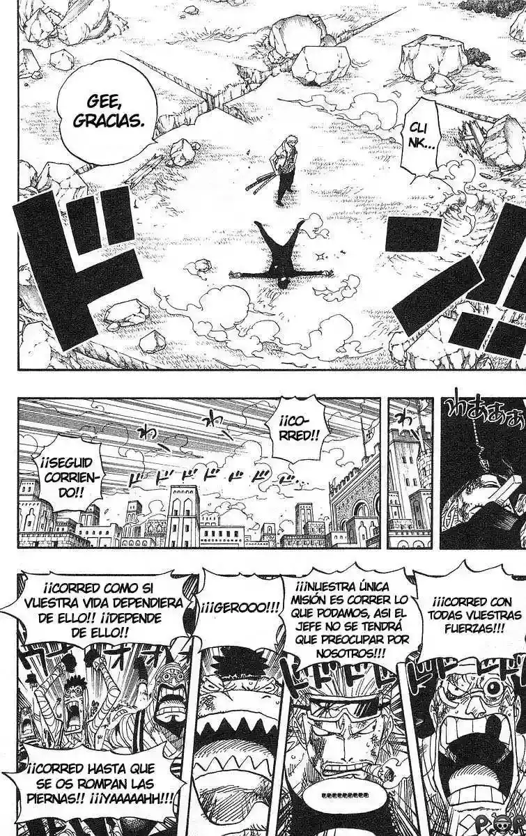 One Piece Capítulo 418 - Página 4 en español