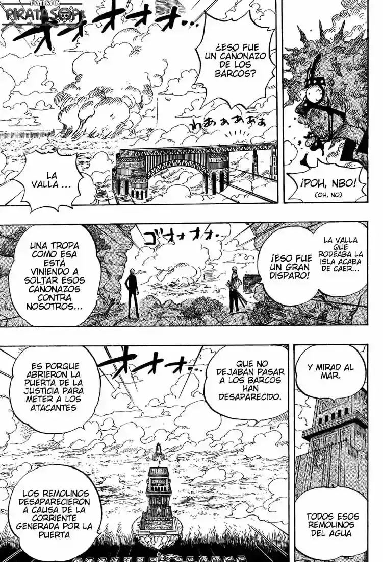 One Piece Capítulo 420 - Página 13 en español