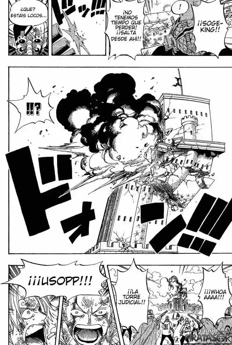 One Piece Capítulo 420 - Página 14 en español