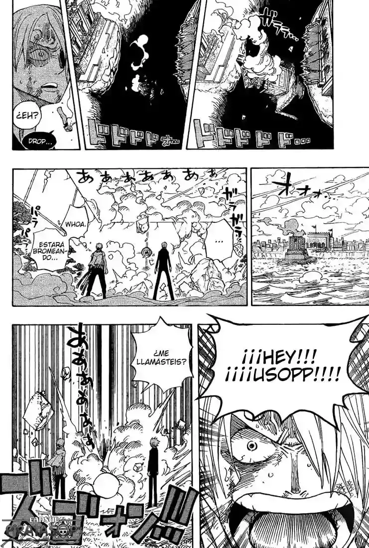 One Piece Capítulo 420 - Página 16 en español