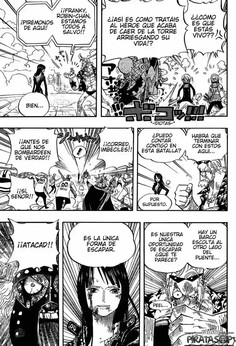 One Piece Capítulo 420 - Página 17 en español