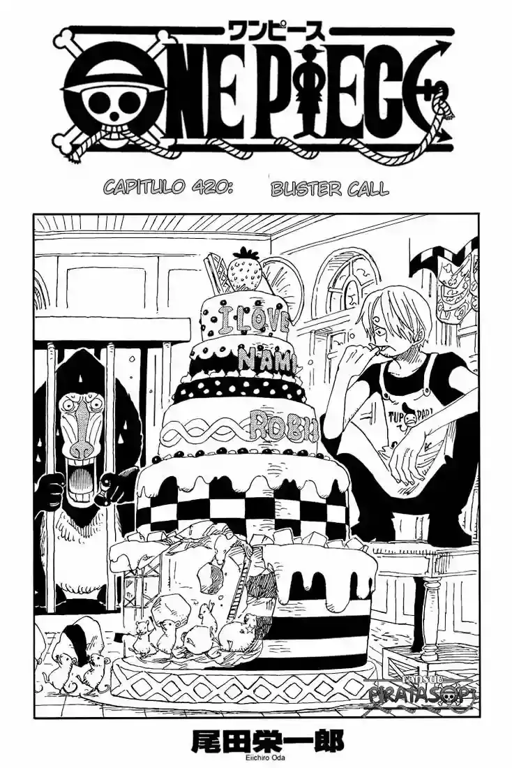 One Piece Capítulo 420 - Página 7 en español
