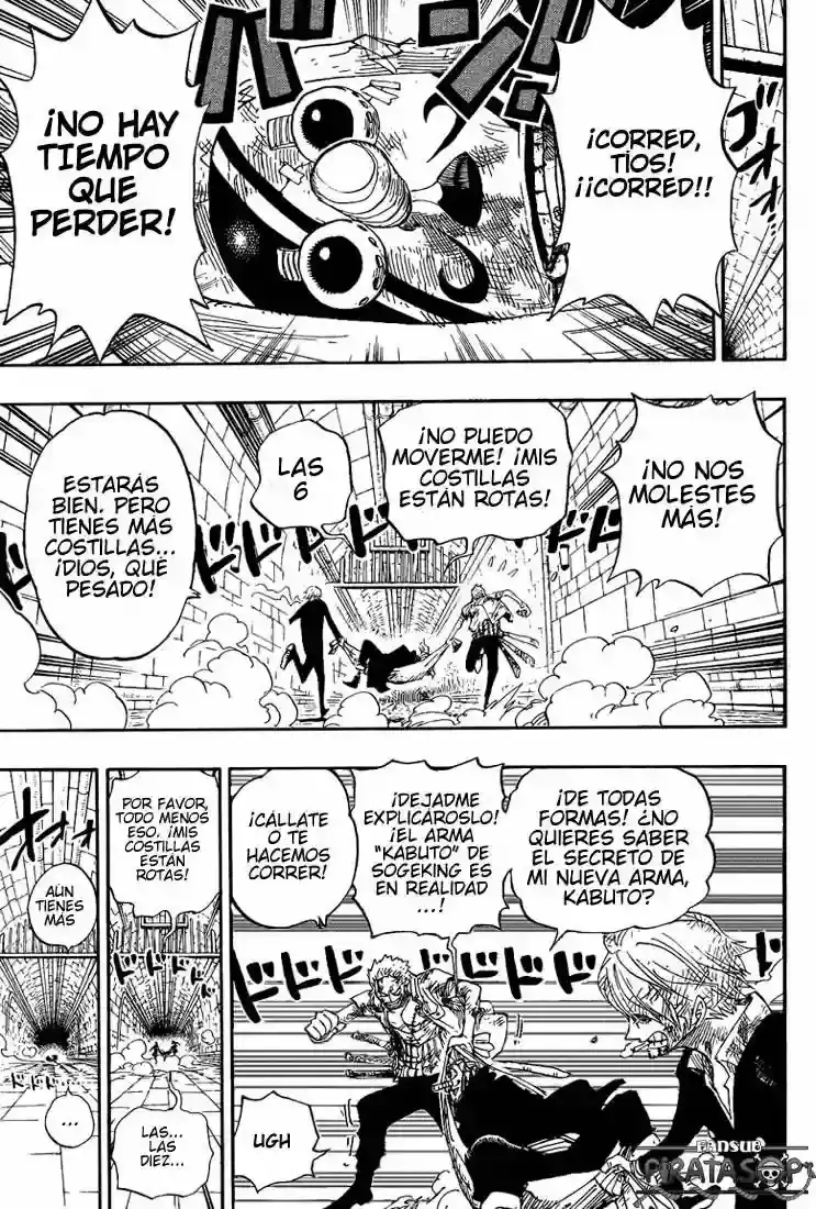 One Piece Capítulo 421 - Página 4 en español
