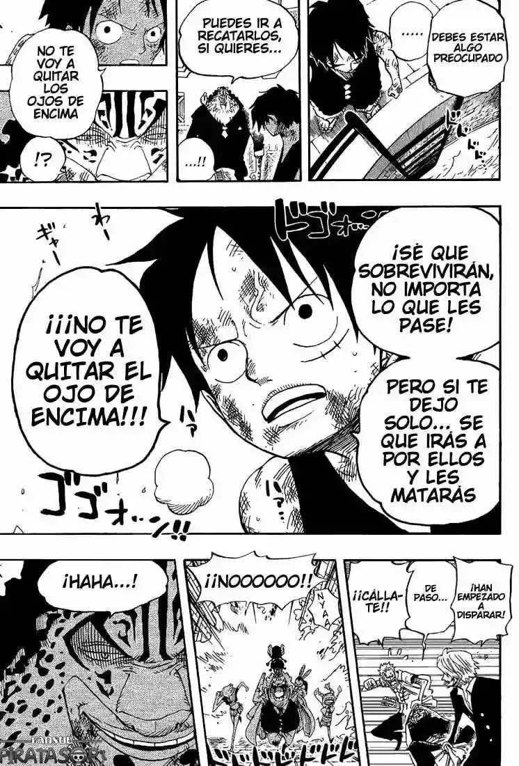 One Piece Capítulo 421 - Página 8 en español