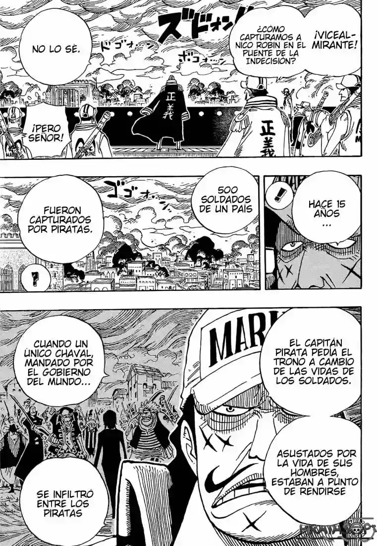 One Piece Capítulo 422 - Página 3 en español