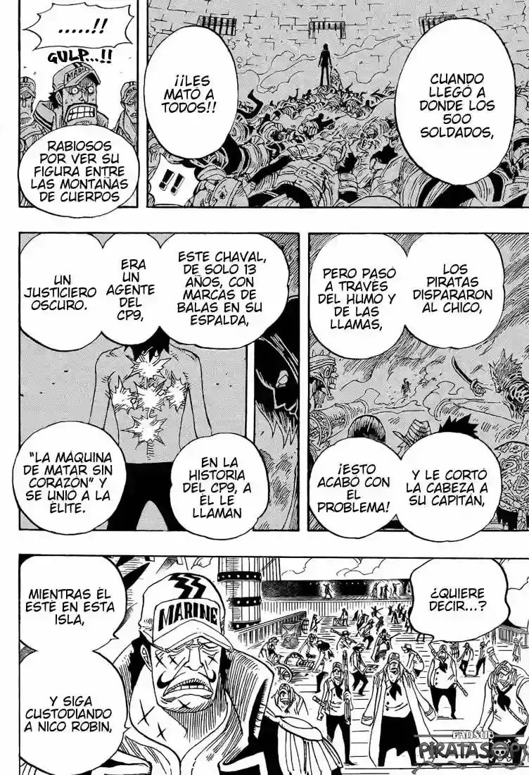 One Piece Capítulo 422 - Página 4 en español