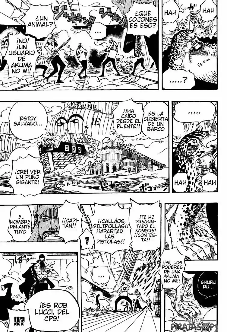 One Piece Capítulo 422 - Página 9 en español