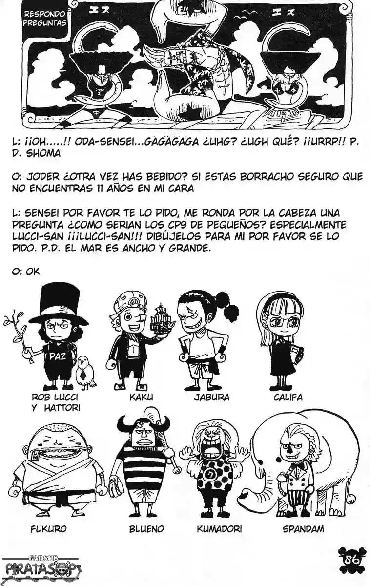 One Piece Capítulo 423 - Página 19 en español