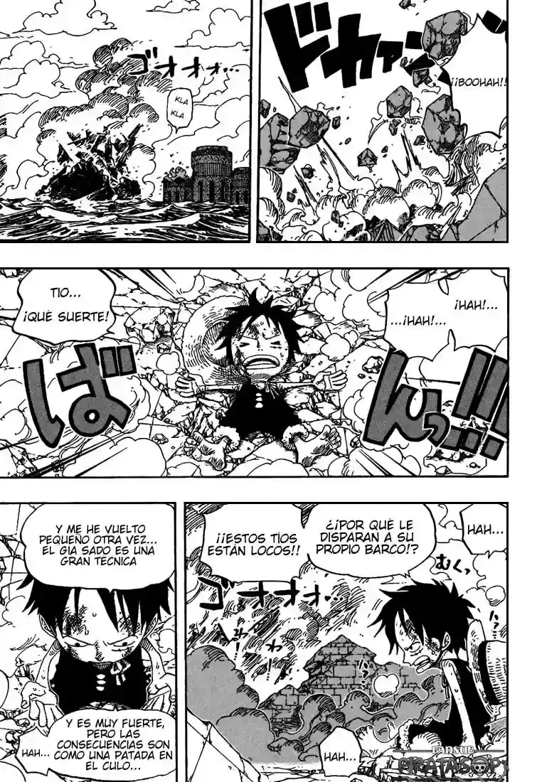 One Piece Capítulo 423 - Página 3 en español