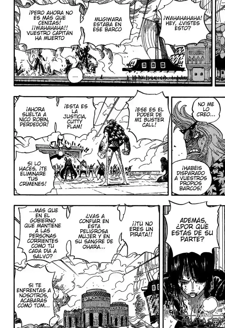 One Piece Capítulo 423 - Página 6 en español