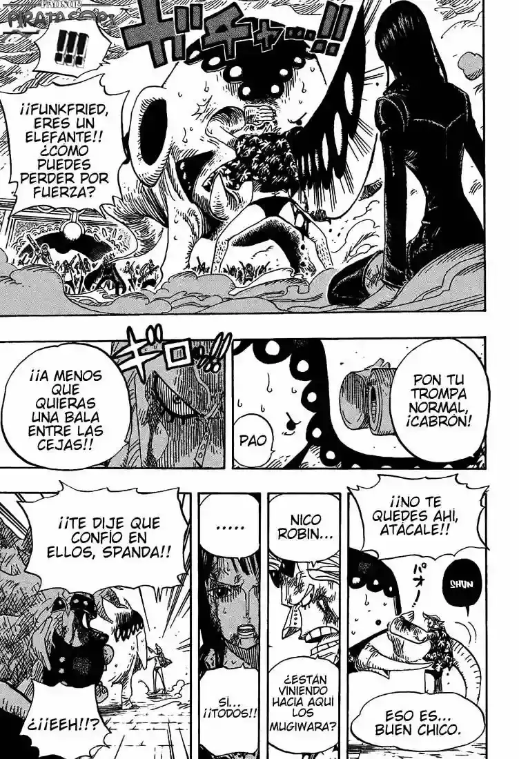 One Piece Capítulo 423 - Página 9 en español