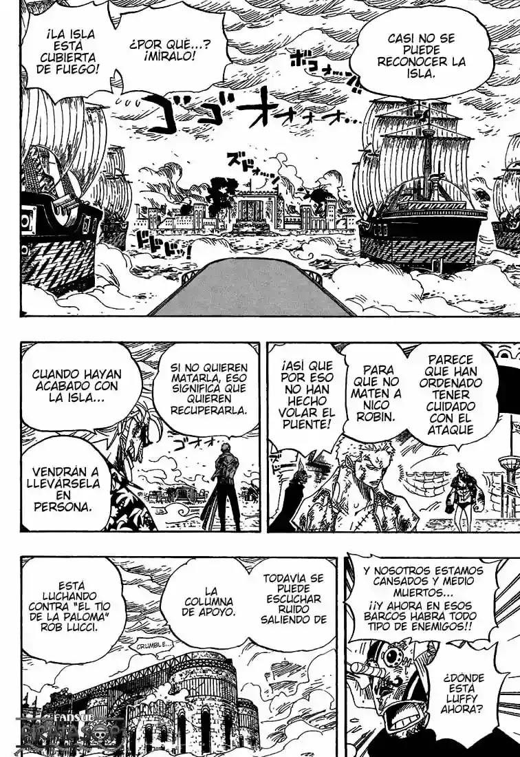 One Piece Capítulo 424 - Página 13 en español