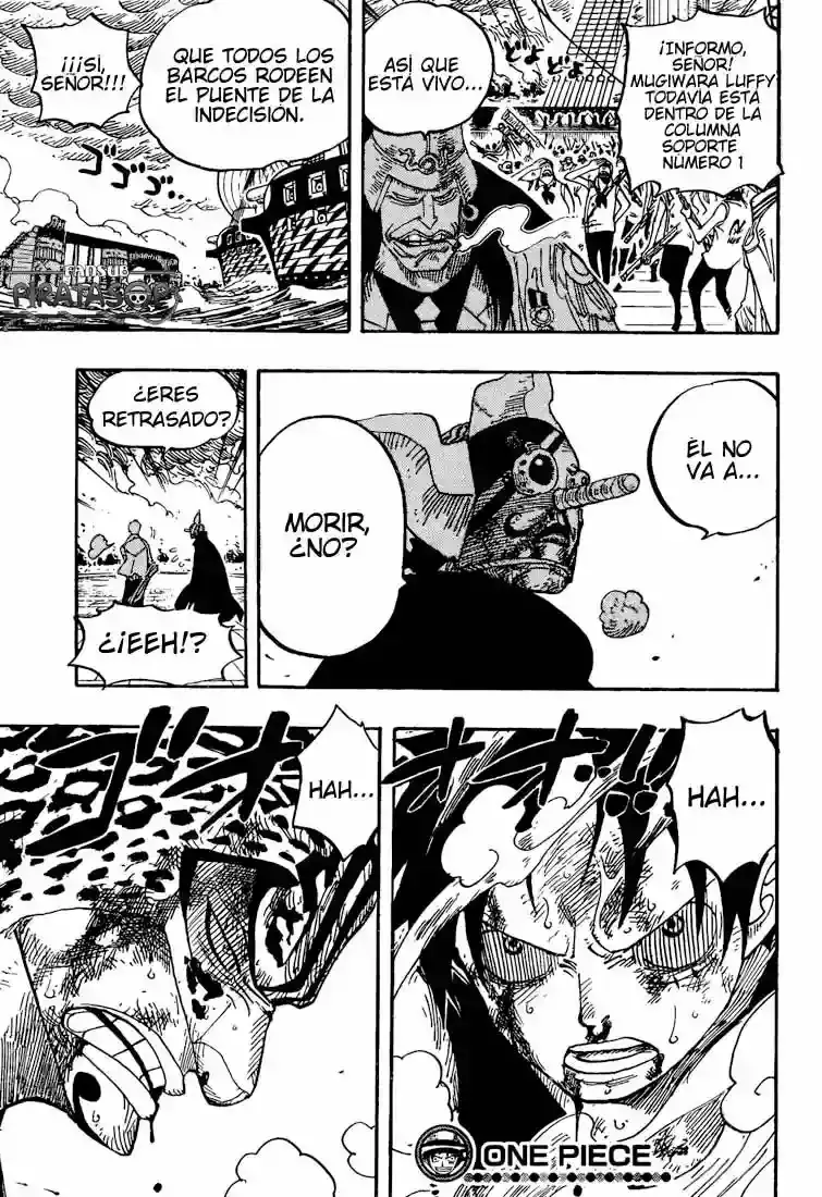One Piece Capítulo 425 - Página 17 en español