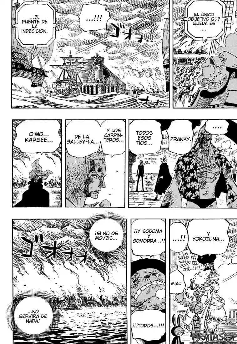 One Piece Capítulo 425 - Página 7 en español