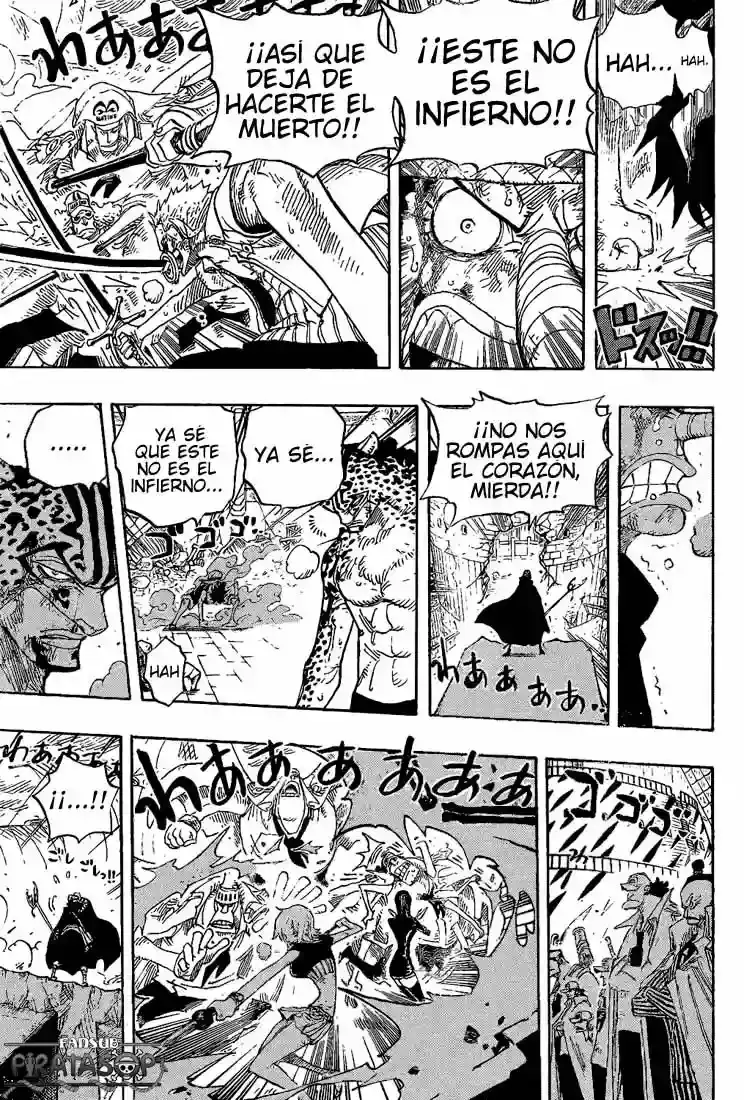 One Piece Capítulo 427 - Página 7 en español