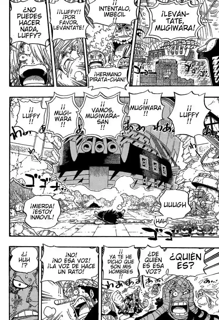 One Piece Capítulo 428 - Página 14 en español