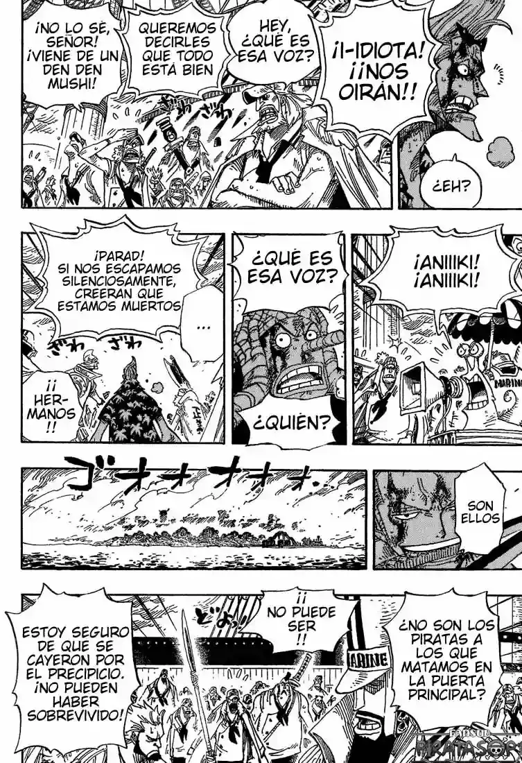 One Piece Capítulo 428 - Página 4 en español