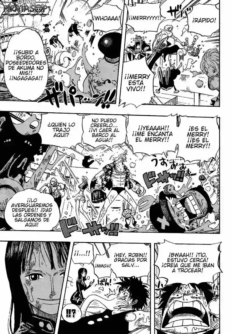 One Piece Capítulo 429 - Página 3 en español